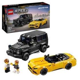 Constructor LEGO Speed Champions 76924 Mercedes-AMG G 63 and Mercedes-AMG SL 63